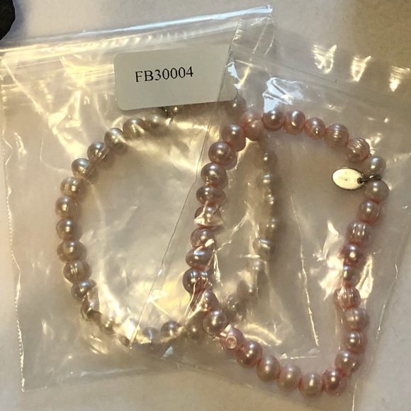 NIB 2 Tocara Betsy Freshwater Pearl Pink Bracelets - Picture 9 of 9